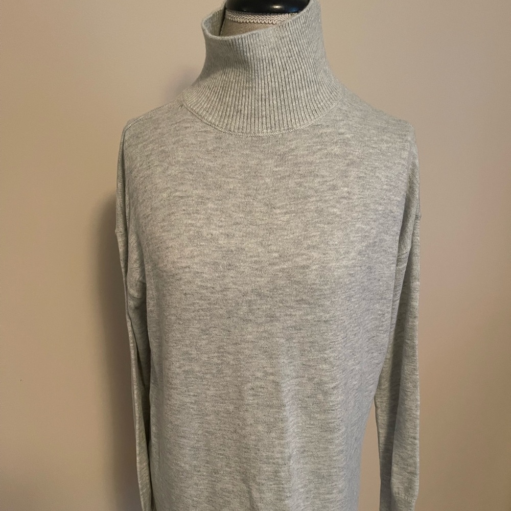 Classic mock turtleneck sweater